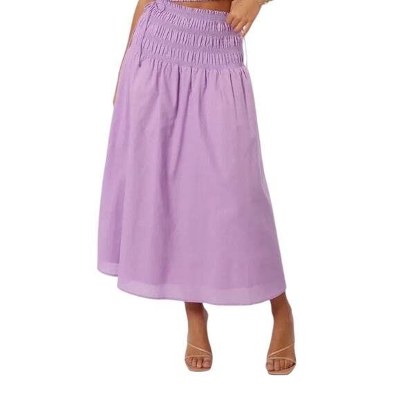 Petal & Pup skirt Adin maxi purple size Medium M - Picture 1 of 7